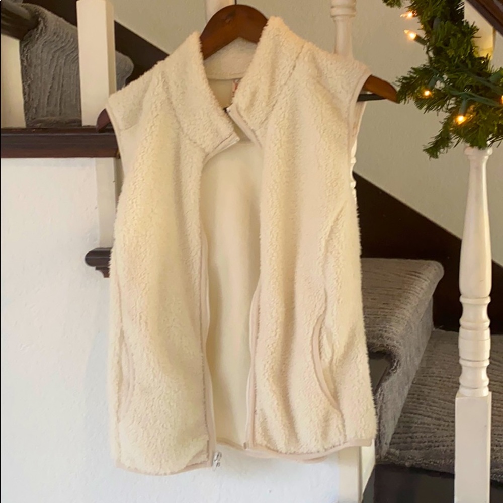 Red Camel Teddy Vest